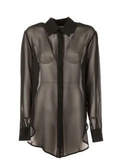 Nineminutes CA-0003-THEUPGEORGETTE BLACK Sale