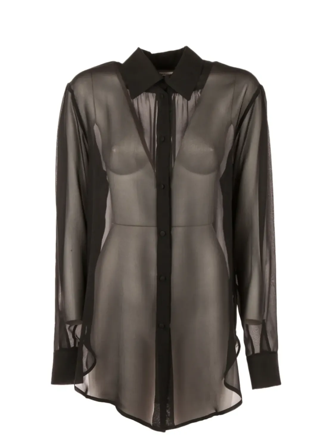 Nineminutes CA-0003-THEUPGEORGETTE BLACK Sale