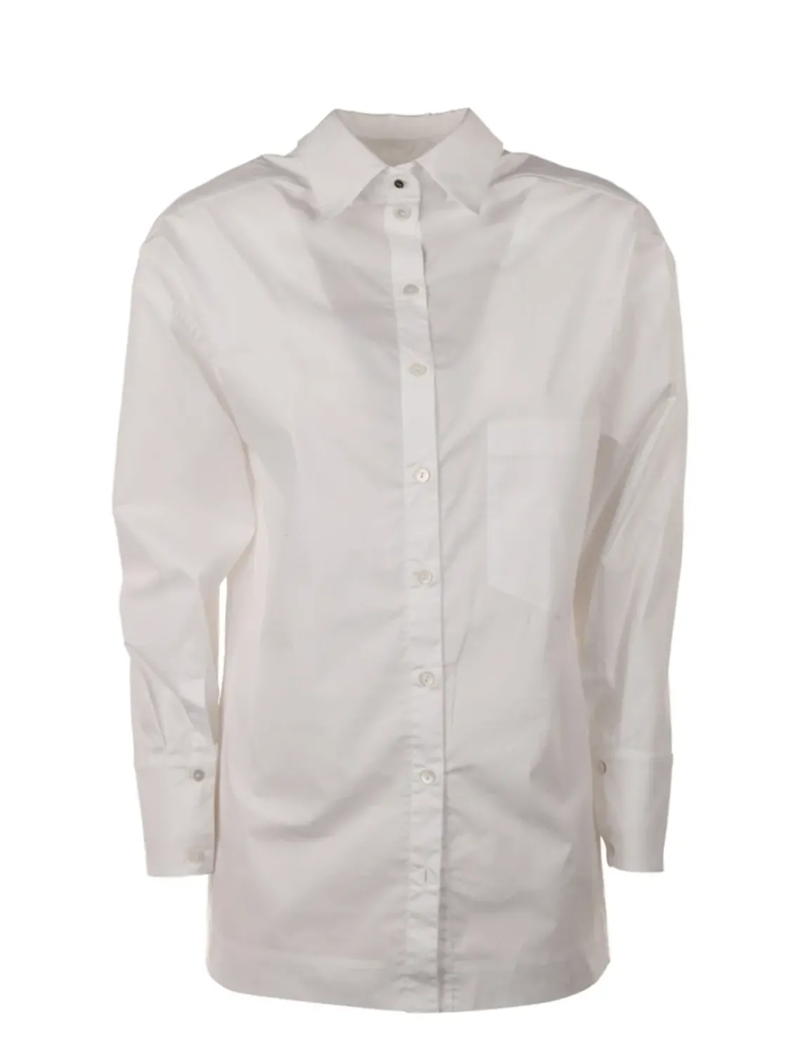 Matilda Longhena REVERSE-CAMICIA BIANCO Discount